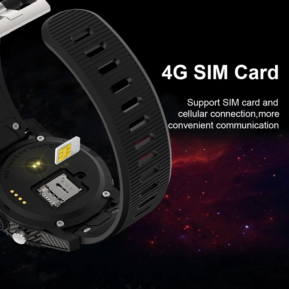 i7 smart watch Android 7.0 MTK6737 Quad Core 4G SmartWatch phone Heart Rate GPS wifi Bluetooth relogios for Samsung gear S3