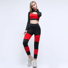 ZerCooCer Casual 3 Piece Set Suit Solid Costumes Tracksuit for Women Sexy Female Sweat Suits Women Patchwork Pants Set ZerCooCer Casual 3 Piece Set Suit Solid Costumes Tracksuit for Women Sexy Female Sweat Suits Women Patchwork Pants Set