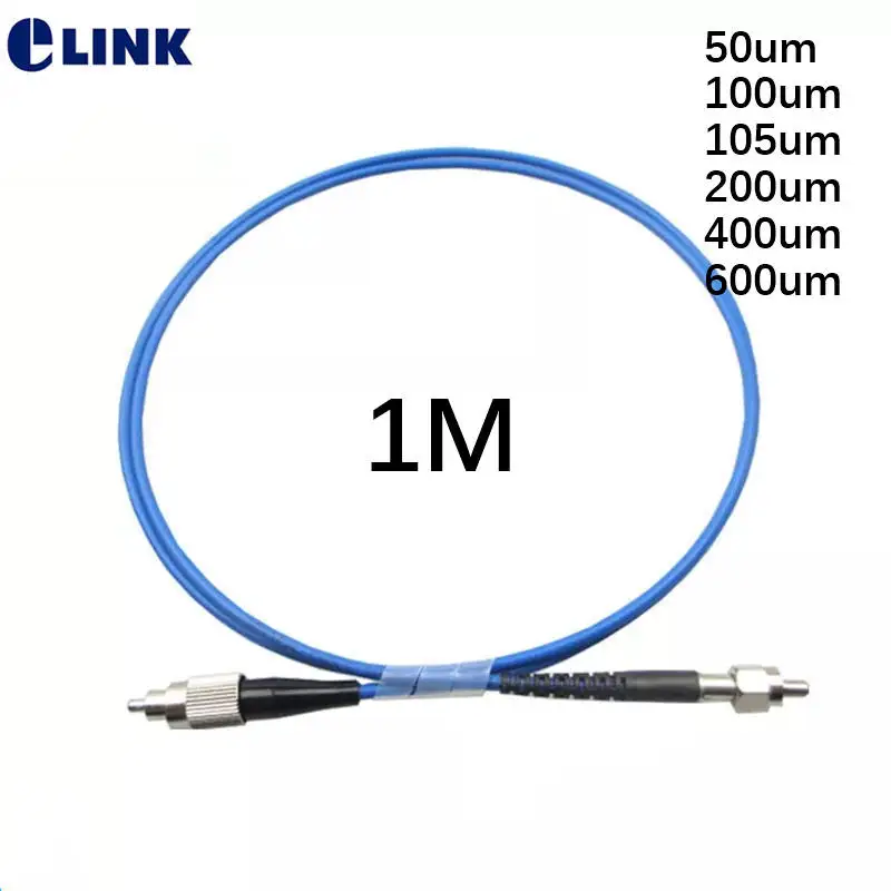 SMA-SMA 1mtr Armored fiber optic patchcord SMA905