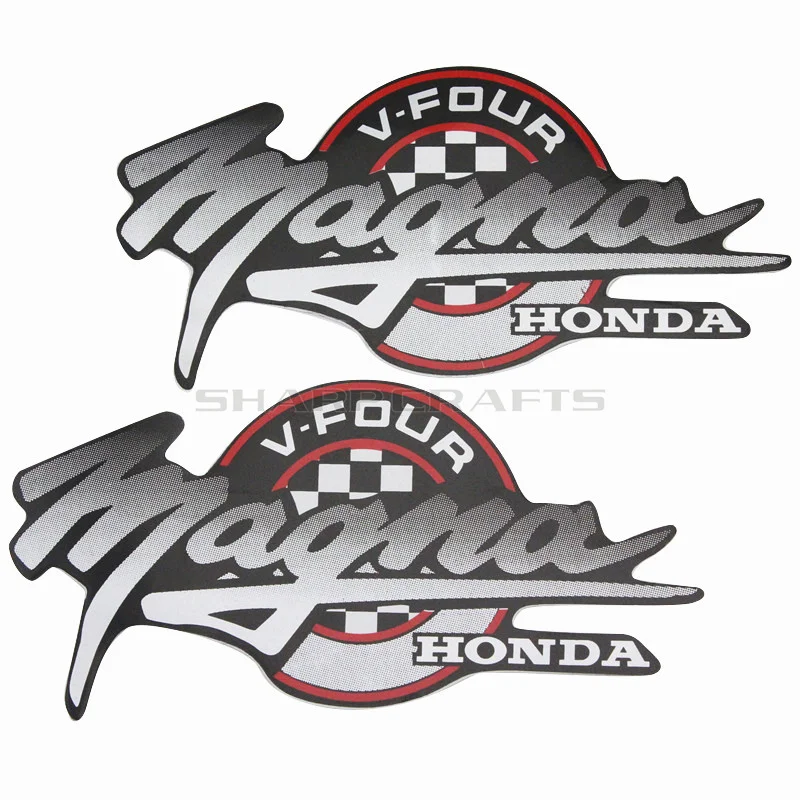 

Motorcycle Applique Gas Fuel Tank Badge Emblem Decals Stickers For Honda Magna VF 250 750 VF250 VF750 Motorbike