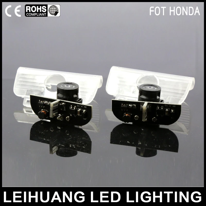 

2PCS Projector Courtesy LED Car Door Step Welcome Shadow Light For Honda Accord Odyssey ELYSION SPIRIOR
