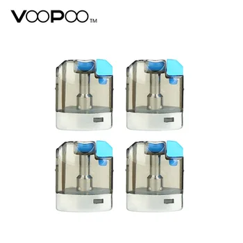 

Original 4pcs VOOPOO VFL Pod Cartridge with 0.8ml Pod Capacity & 1.2ohm Coil Head for VOOPOO VFL Pod Kit Ecig Vape Cartridge