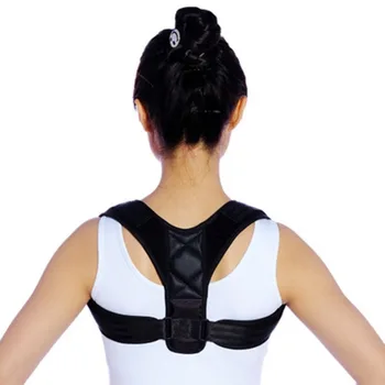 New Upper Back Posture Corrector Posture Clavicle Support Corrector Back Straight Shoulders Brace Strap Correctpor freeshipping