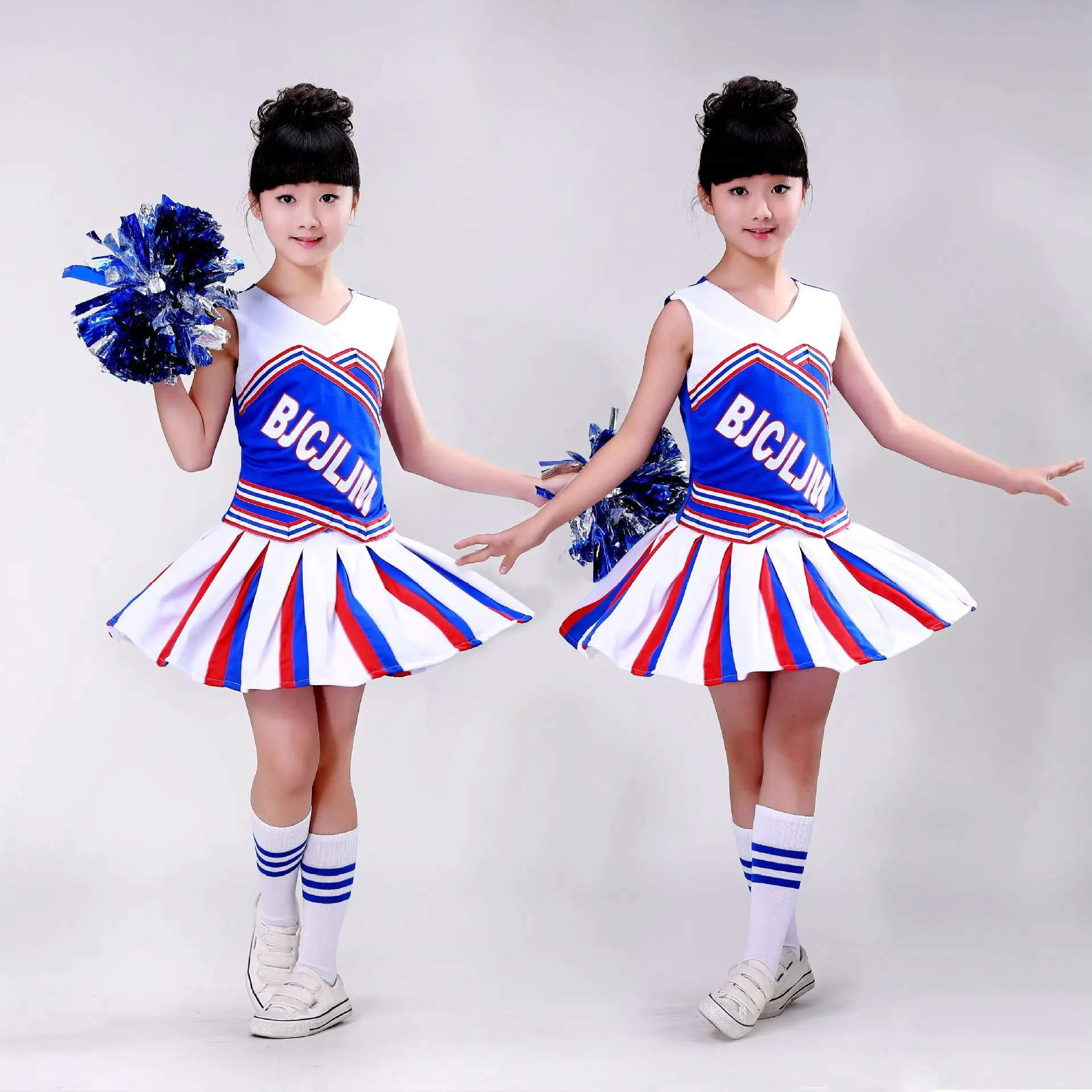 Children's Cheerleading Costumes Kids Elementary School Students Boys