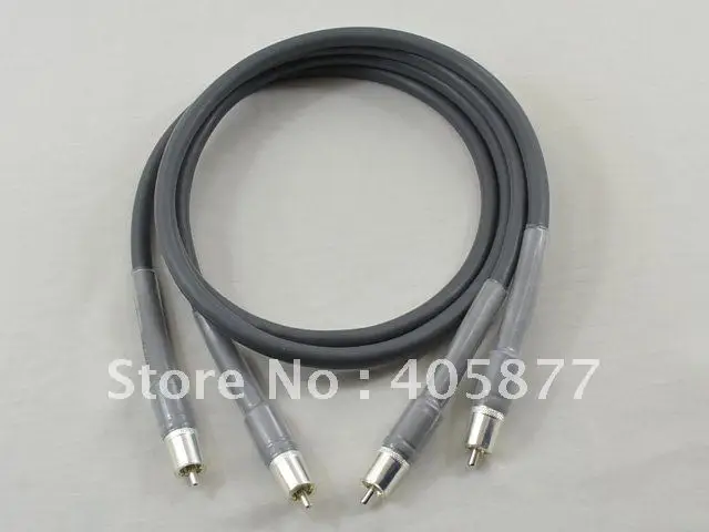 

Pair Hifi audio Twinlink Audio RCA interconnect RCA plug cable 1m
