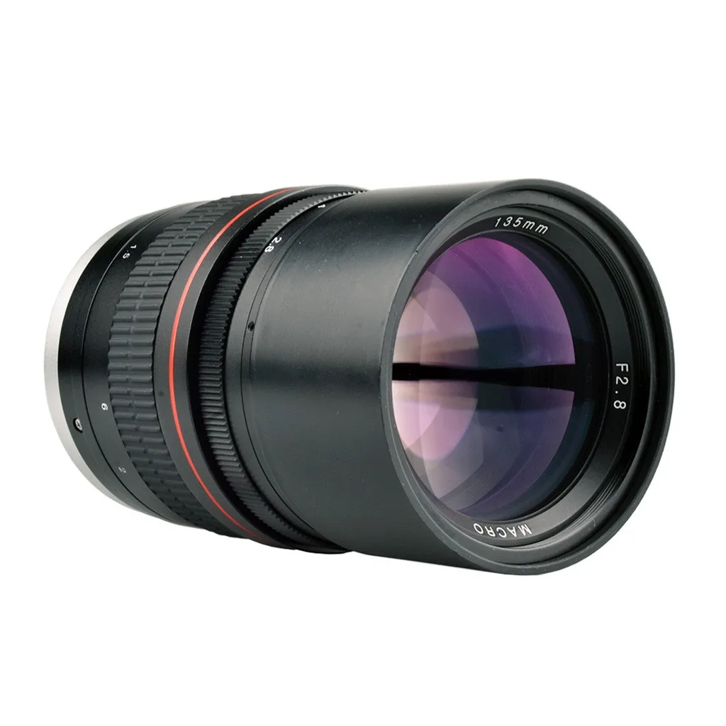 

2019 New Professional 135MM F2.8 Manual Focus Portrait Lens Camera Lens For Nikon SLR Ideal for indoor sports