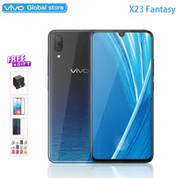 Vivo X23 Fantasy мобильный телефон 4 г LTE Android 8,1 Snapdragon660AIE Восьмиядерный 6 г + 128 г отпечатков пальцев 24.8MP AI смартфон