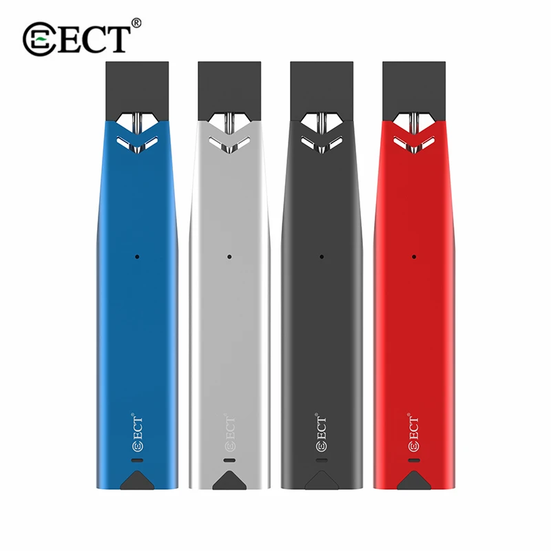 

Vape pen Kit with 5pcs Pods ECT Cute Pod System Vaporizer 330mah Battery 0.8ml 2.0ohm Cartridge Electronic Cigarette Starter Kit