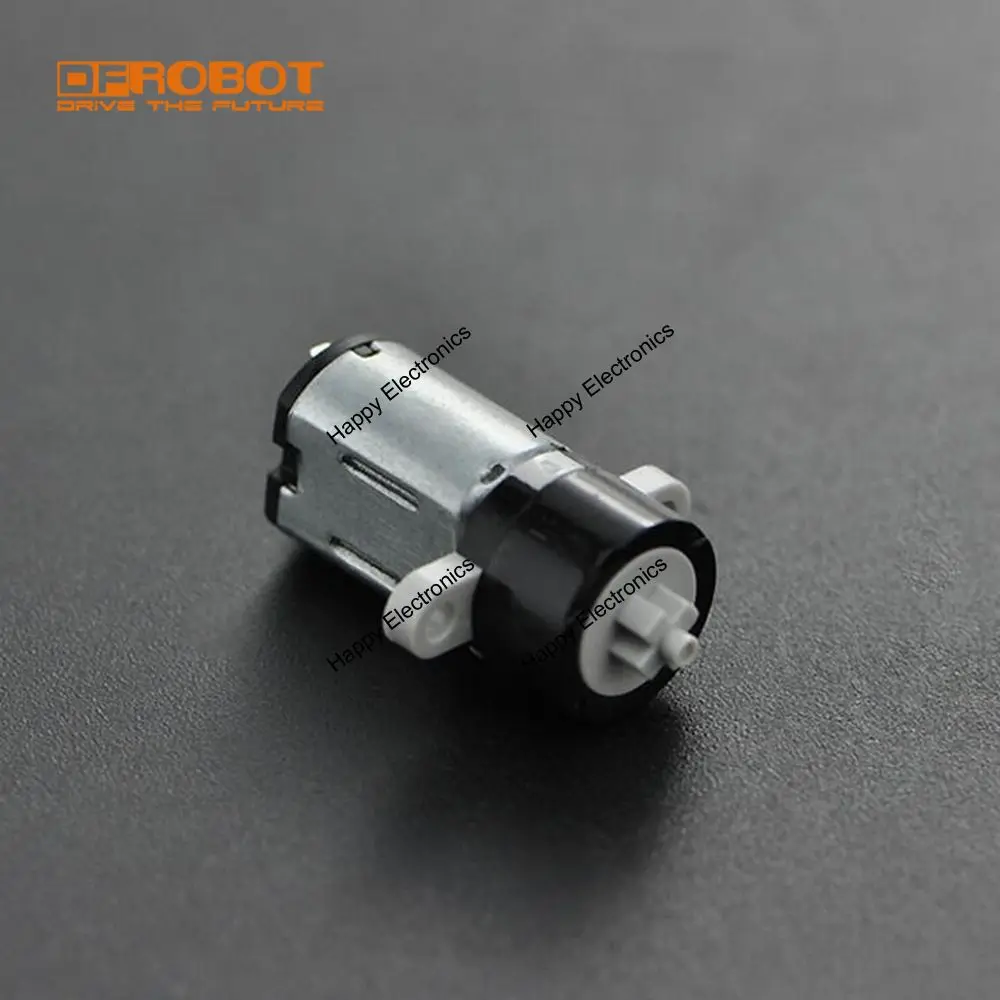 

DFRobot Genuine Mini Micro DC Geared Motor, 3~9V 30mA 6V/96RPM 5V/80RPM 3V/48RPM for DIY smart Robot/Mobile platform/smart car