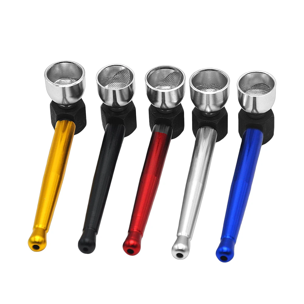 

Metal Pipes Portable Creative Disguised Smoking Pipe 80 MM Aluminum Smoke Tobacco Pipes