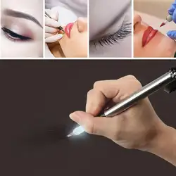 Полупостоянный макияж бровей татуировки ручка усилители с подсветкой