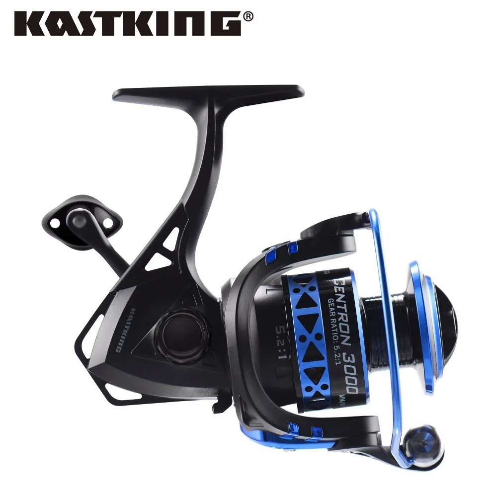 Kastking السلس قوية جدا centron الغزل بكرات 9 + 1 bb خفيفة الوزن 9 كيلوجرام ماكس السحب السلطة العذبة غزل الصيد بكرة