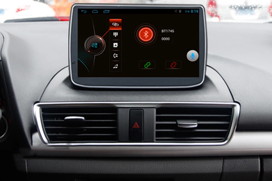 Excellent Asvegen Car Auto Stereo Radio For Mazda 3 Axela 2014 2015 2016 Android 7.1 Quad Core 8 inch GPS Navigation Multimedia DVD Player 0