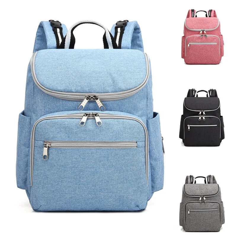 

1piece Large Nursing Bags Baby Stroller Bags Maternity Diaper Bags Baby Care Nappy Backpacks Practical Travel Backpacks