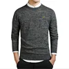 New Spring Autumn Fashion Casual Knitted Sweater Mens Harmont 100%cotton solid pullover men Blaine O-neck slim fit sweaters 4