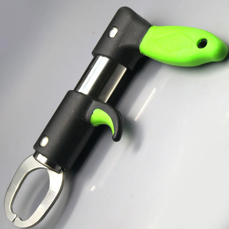 

Portable Stainless Steel Fishing Gripper Plastic Handle Fish Grip Nipper Lip Grabber Fishing Tool EDF88