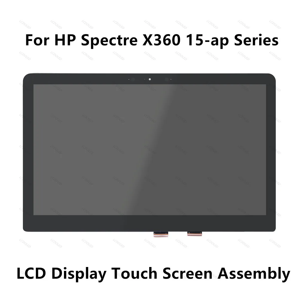 

for HP Spectre X360 15-ap002nf 15-ap002ng 15-ap003nf 15-ap003ng 841265-001 LCD Display Touchscreen Digitizer Glass Assembly UHD