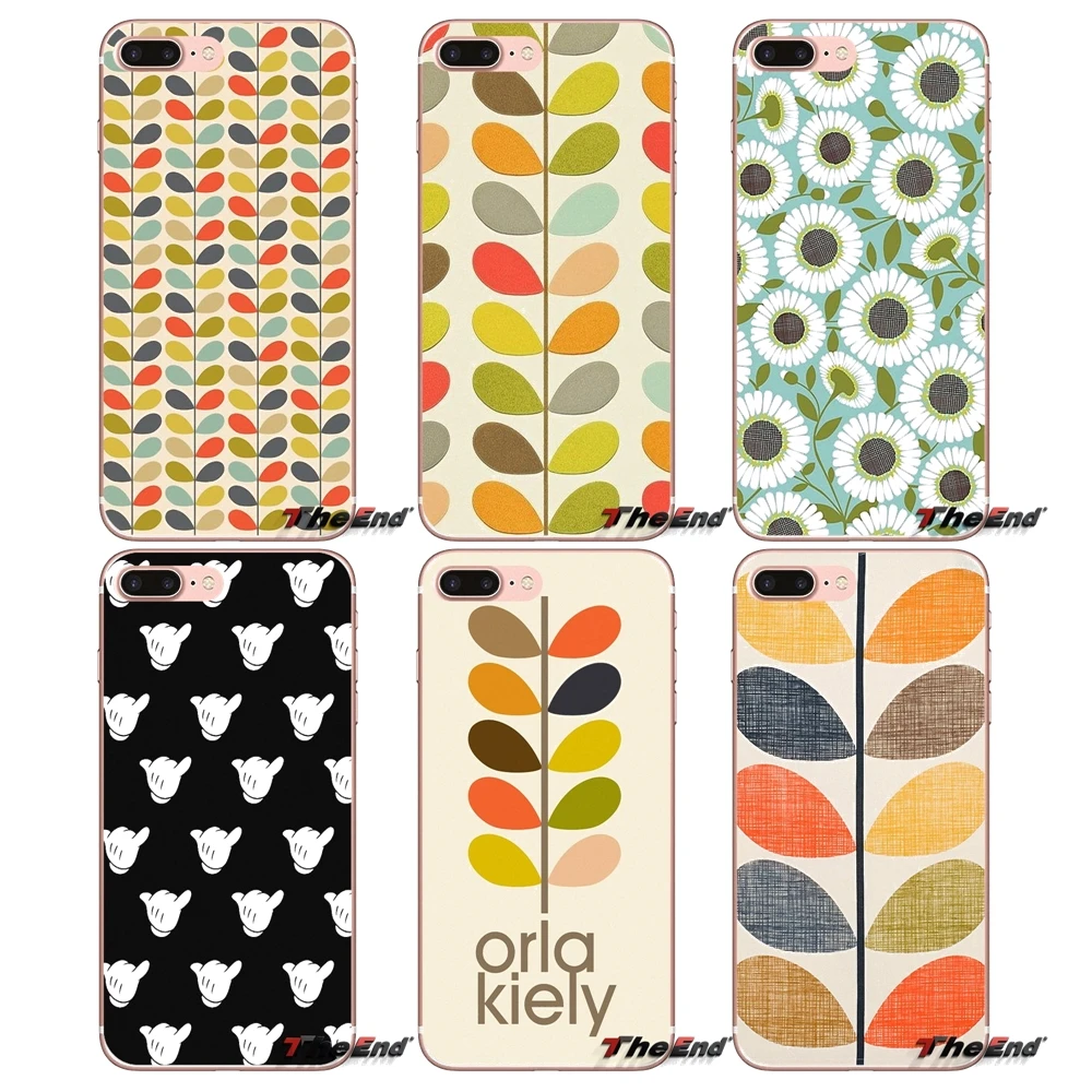 Для Sony Xperia Z Z1 Z2 Z3 Z5 compact M2 M4 M5 E3 T3 XA Aqua LG G4 G5 G3 G2 Mini Capa Multi Stem Orla Kiely Folio Art Case Cover |