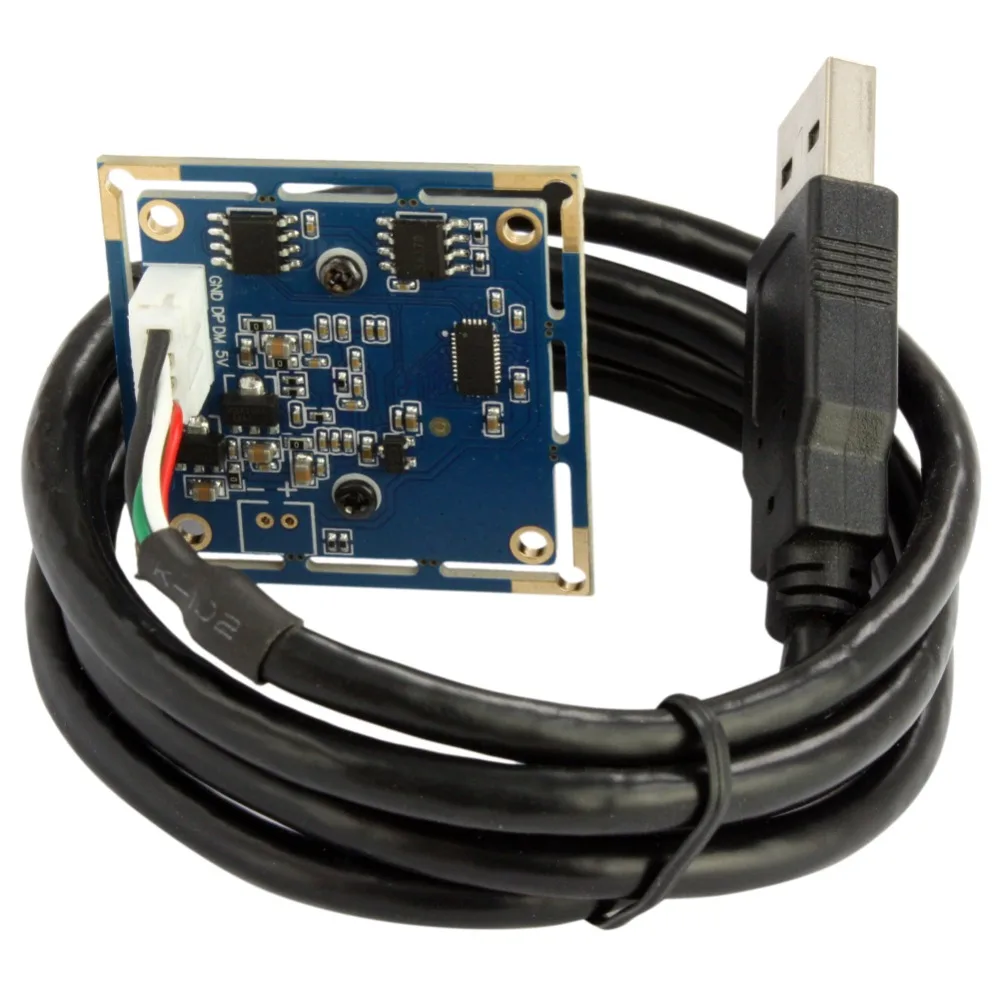 1080P 120fps USB Camera Module Board CMOS 2.1mm Lens Support IR Cut Free Driver