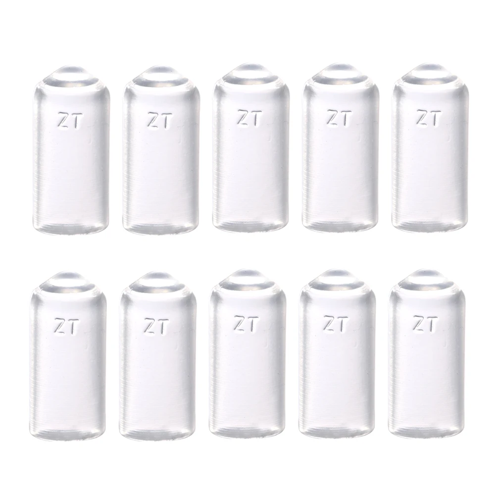 

10 PCS Transparent Airbrush Cap Spray Bottle Paint Storage Tops Cover Soft Elastic Airbrushs Jar Adaptor Cap