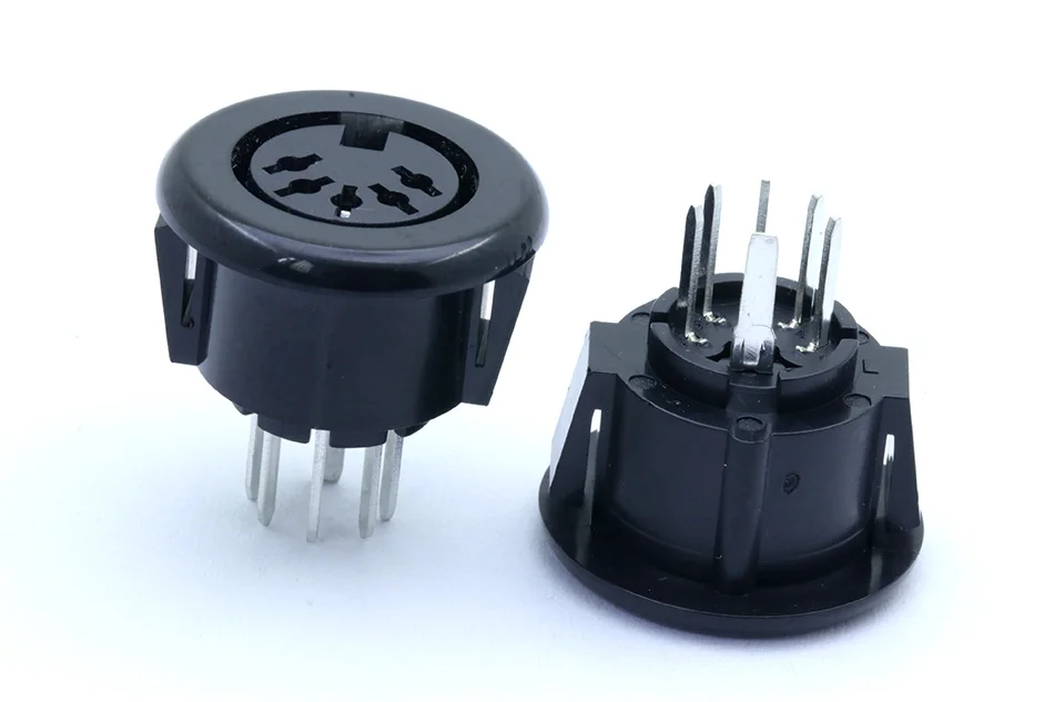 20 шт. удлинить 5-контактный разъем Micro power S терминалы DINJack PCB панель Разъем для электрический толкатель клапана/материнская плата компьютера