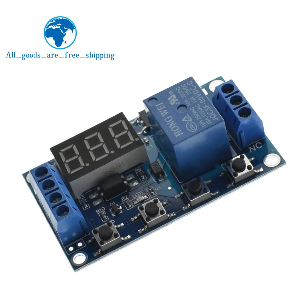 1 Channel 5V Relay Module Time Delay Relay Module Trigger OFF / ON