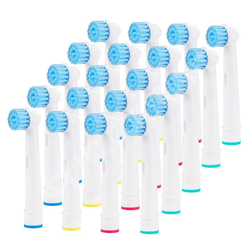 20pcs Electric Replacement Toothbrush Heads for Oral B Sensitive EBS
