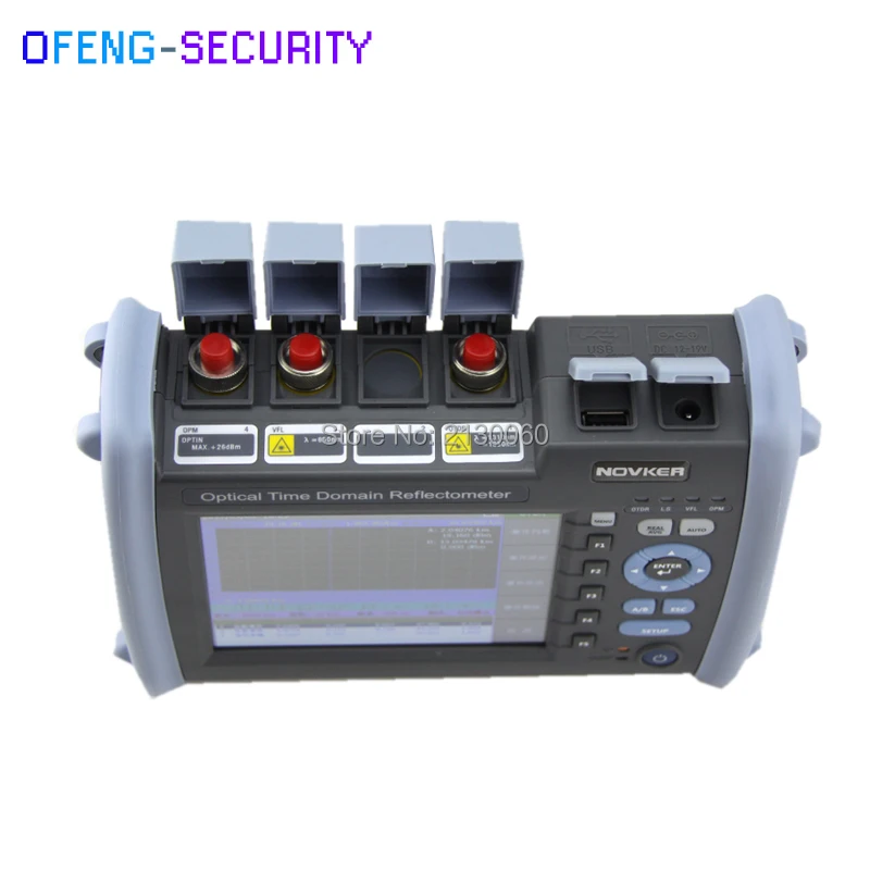 

NK6000 OTDR 1310/1550nm with 35/33dB Optical fiber length fault detection cable break point tester