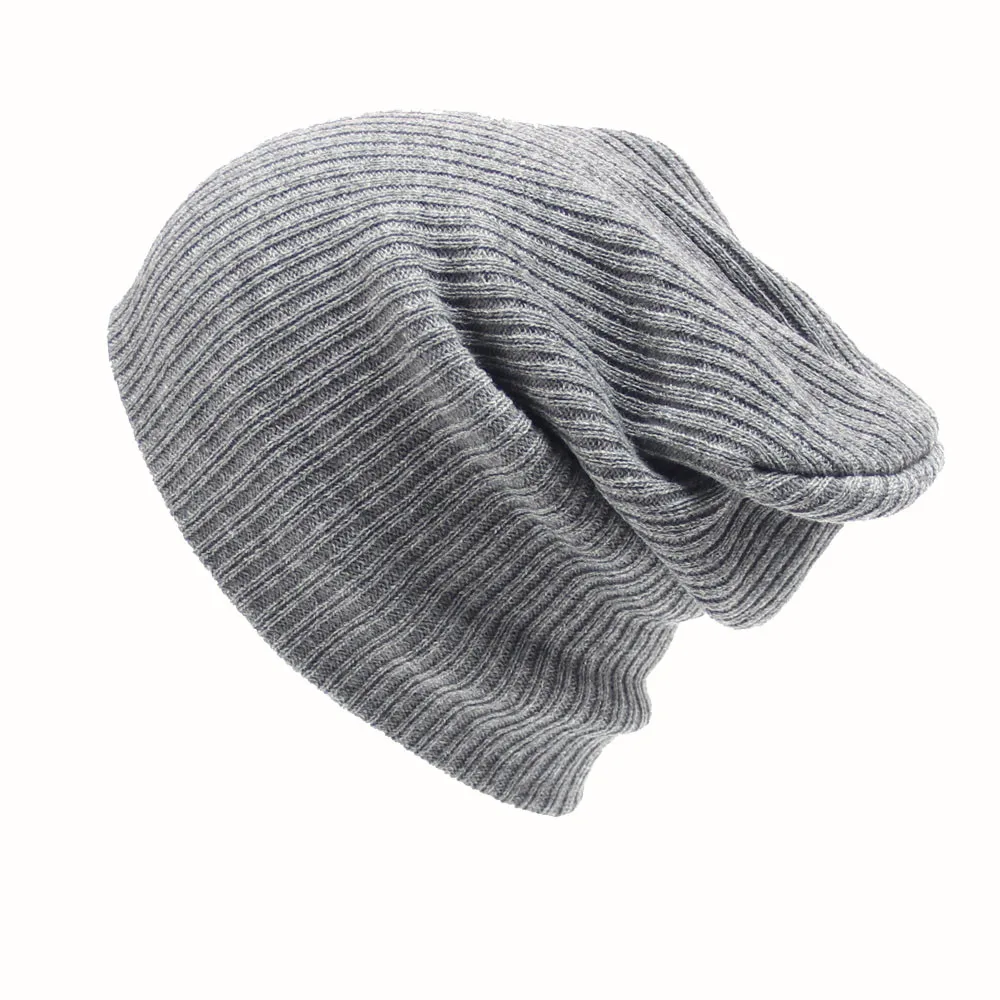 

Men's Women Knit Ski Cap Hip-Hop Blank Color Winter Warm Unisex Wool Hat cap men cotton hats caps mesh snapback gorras