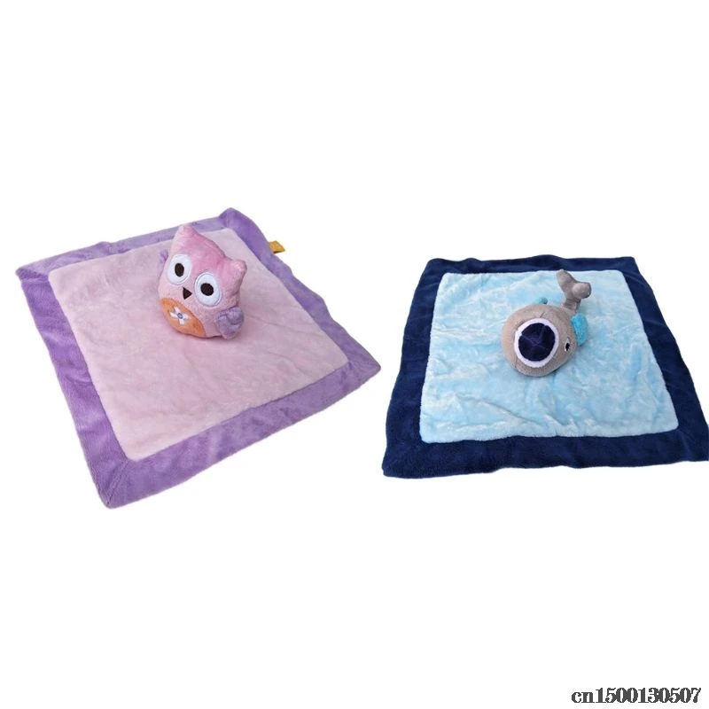 

Baby Pacifier Appease Soothe Towel Cute Cartoon Owl Dolphin Soft Plush Nursing Stuffed Doll Infant Teether Sleeping Partner