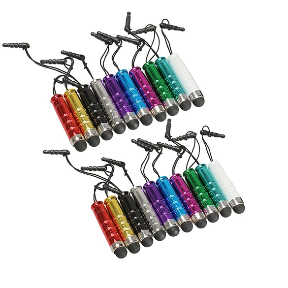New multicolor 20Pcs Mini Stylus Touch Screen Pen for iPhone 4 4S iPod Touch iPad Samsung XXM