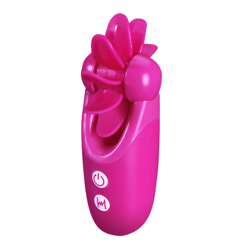 Licking Toy 7 Speeds Rotation Vibrating Oral Rolling Sex Tongue Clitoris Stimulation Vibrator Silicone Breast Sex Toys for Women