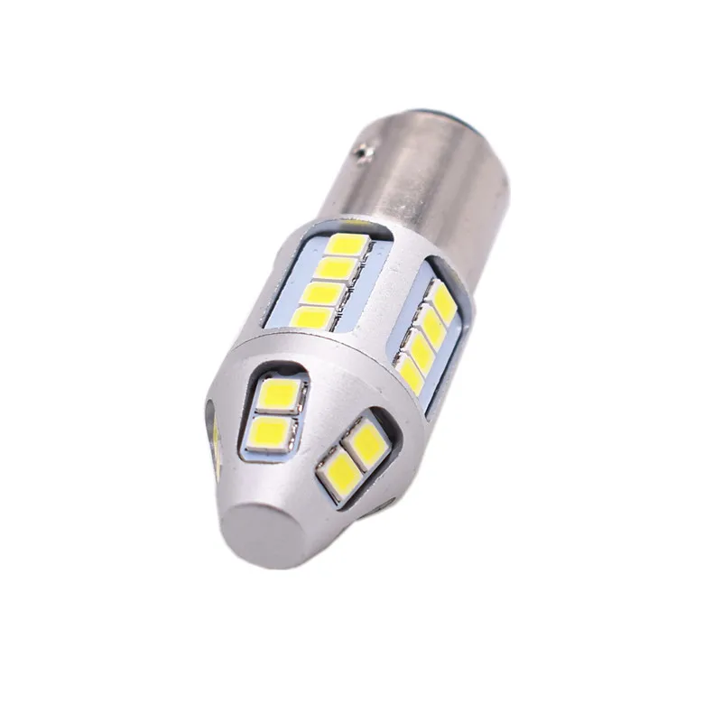 Leites 2pcs new products 1157 turn lamp 30smd 2835 bay15d led auto lamp s25 car bulb 3157 7443 1157 base available.03