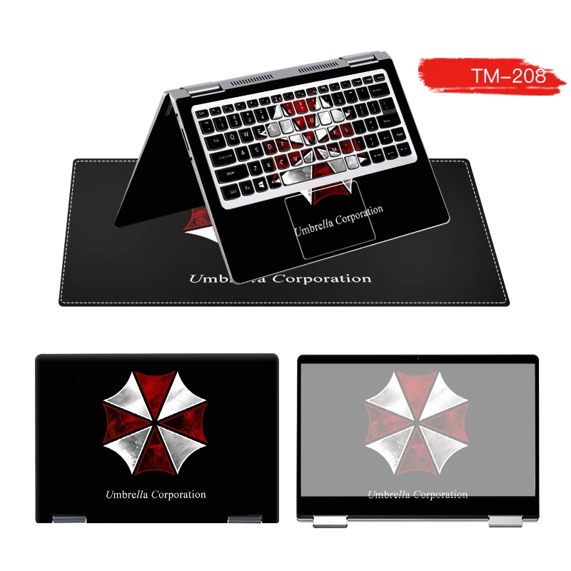 

Laptop Sticker Mouse Pad Sets Skin for HP pavilion 15 bc066tx/14 b033tu/dv4/14 bf033tx/14 BF033TU/BF112TX/x360 13 u018tu Case
