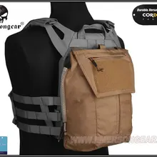 Emersongear чехол на молнии панель для AVS JPC2.0 CPC тактический жилет аксессуар пакет Coyote коричневый EM8348CB