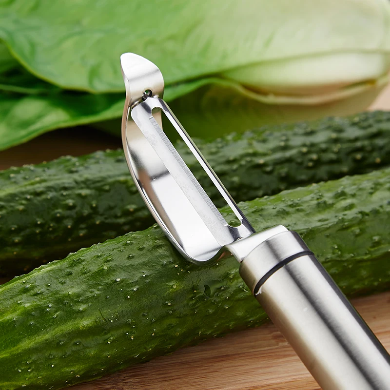 Stainless Steel Potato Peeler Fruit Vegetable Tools Metal Peeler Zesters Slicer Kitchen Gadgets Accessories Cooking Tools (2)