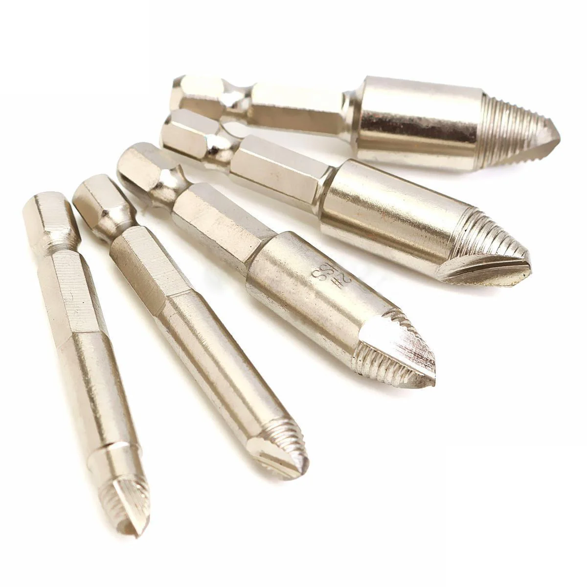 NFLC 5 pcs Screws Extractor Screw Removal toolin Screwdriver from