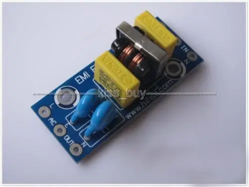

EMI 4A Power Filter Board Filtering Module For Pre-Amp DAC Headphone Amplifier Noise Impurities Power Purifier ac 110v 200v ac