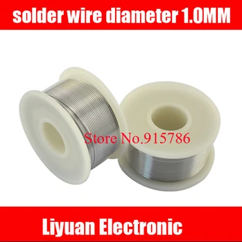 

2pcs High quality solder wire diameter 1.0MM / solder cable purity: 63% 100 g
