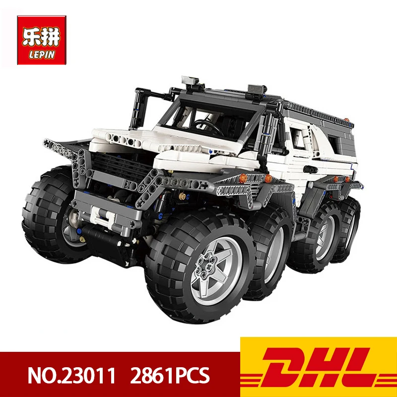 

DHL LEPIN 23011 2861pcs Technic Series Off-road vehicle Model Building Kits Block Bricks Toy Gift Compatible Toy 5360