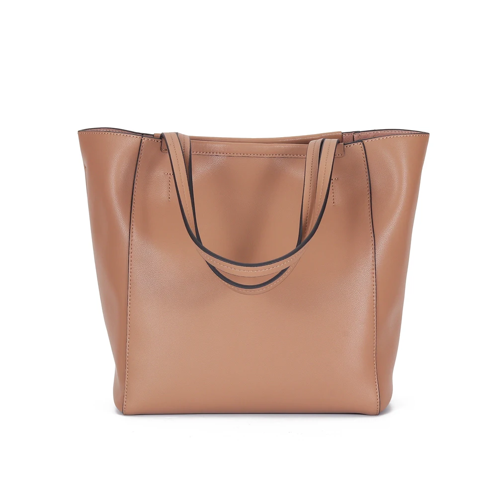 

Fashion Women Big Handbags Casual Solid Ladies Composite Shoulder Tote Bag New Style Genuine Leather Totes Crossbody Bags