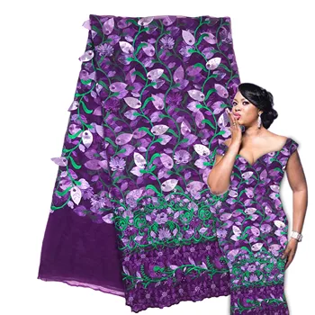 2019 African 3D Lace Fabrics Latest Style African Lace Ribbon Embroidered Tissue purple Lace African Dress For Women AMZ030 2019 African 3D Lace Fabrics Latest Style African Lace Ribbon Embroidered Tissue purple Lace African Dress For Women AMZ030