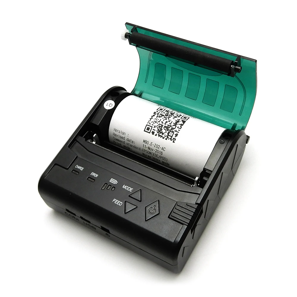 Portable Mini 80mm Bluetooth Thermal Receipt Printer POS Bill printer 80mm for Android POS Support Multi-language EU/US/UK Plug Portable Mini 80mm Bluetooth Thermal Receipt Printer POS Bill printer 80mm for Android POS Support Multi-language EU/US/UK Plug