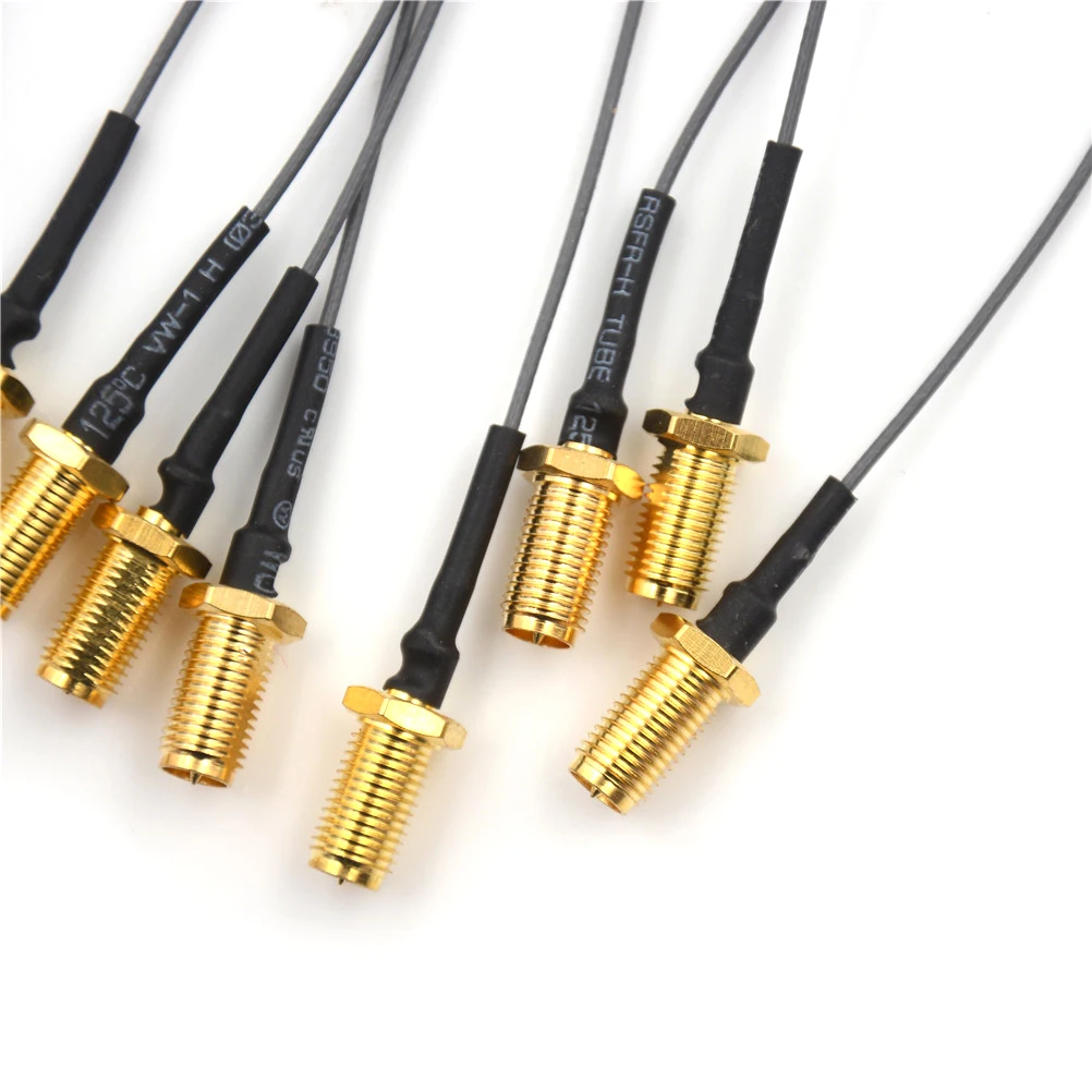 

(5 pieces/kit) 17cm Extension Cord UFL to RP SMA Connector Antenna WiFi Pigtail Cable IPX to RP-SMA Jack Male SMA to IPX 1.13