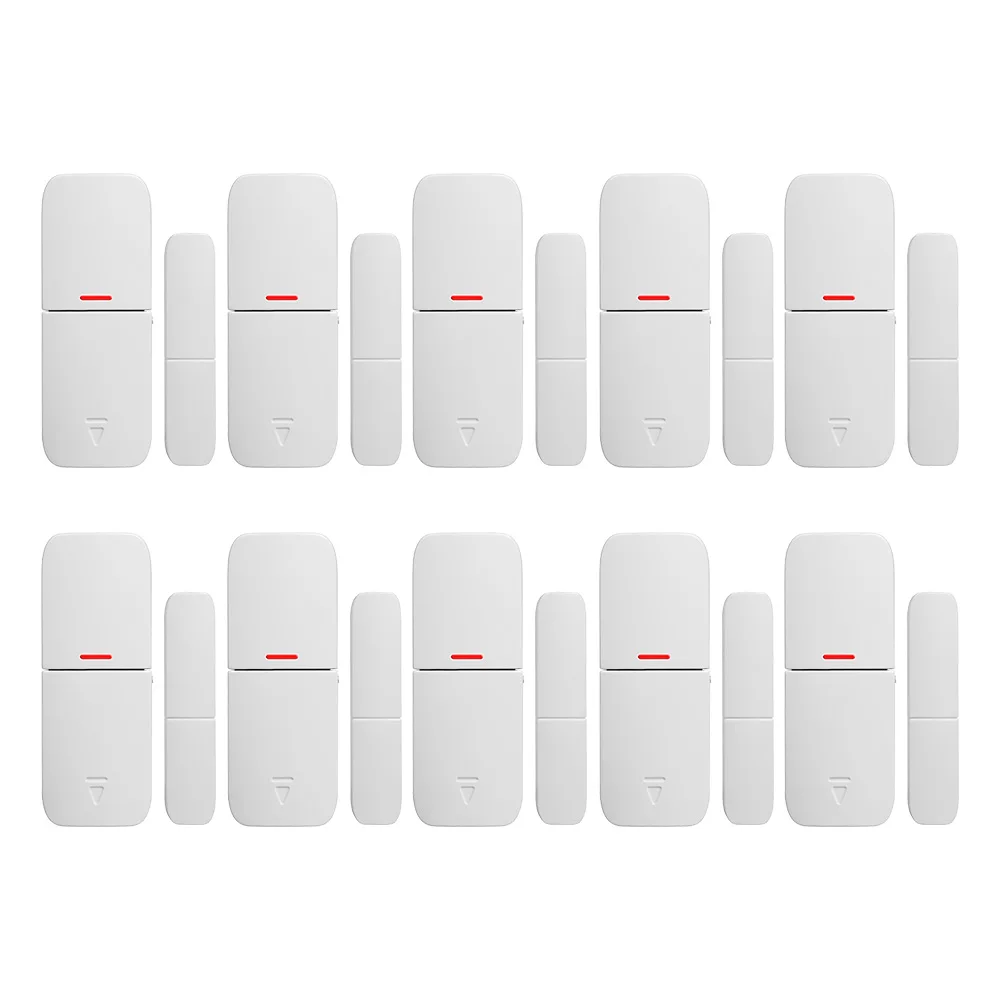 

Free shipping 10PCS/LOT KERUI Intelligent Wireless LD02 Door Gap Window Magnetic Sensor Detector for alarm system