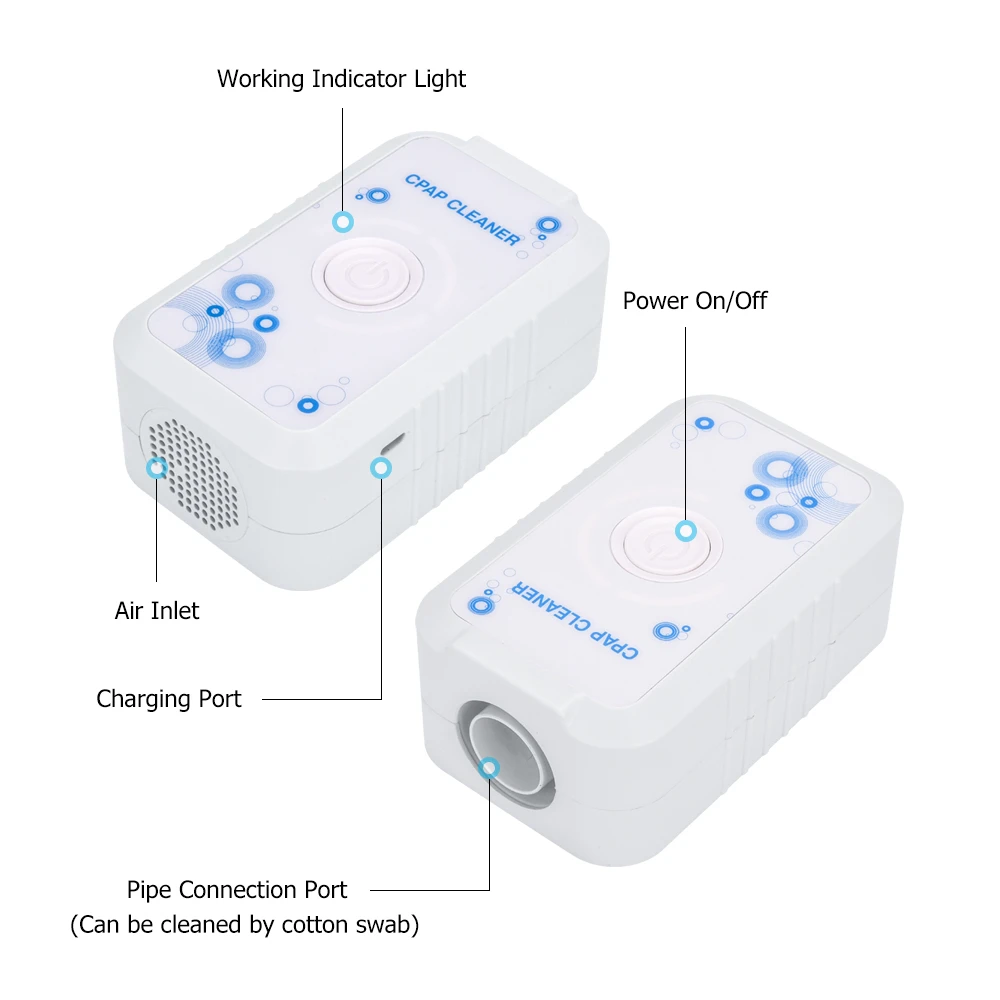 Анти храп Cpap очиститель помощи сна вентилятор дезинфектор очиститель воздуха, стерилизатор здравоохранения устройство против храпа