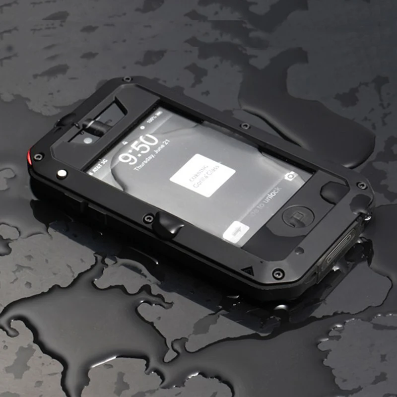 bilder für Premium Schutz Für Apple iPhone 4 4 S Extreme Tragetasche Wasserdicht Stoßfest Military Heavy Hart Handy Fall Rückseitige Abdeckung bilder für Premium Schutz Für Apple iPhone 4 4 S Extreme Tragetasche Wasserdicht Stoßfest Military Heavy Hart Handy Fall Rückseitige Abdeckung
