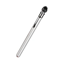 Car Tyre Air Pressure Test Meter Pen Shape Silver 5 50 PSI Durable Portable font b