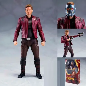 

Guardians Of The Galaxy Star-Lord Peter Quill Movable Doll Action Figure Model Avengers 3 Infinite War Marvel Series Doll Toys