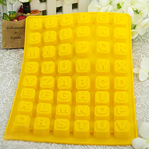 

2015 Hot!!Specialized 26 Letter Silicone Cake tools Chocolate Muffin Baking Bakeware Cooking tools Mould Mold Cookie Cutter